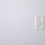 white wall switch