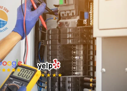 200 amp electrical panel upgrade in Sacramento home